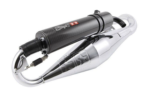 Stage6 Pro Rep exhaust Aprilia SR50 with Piaggio engine - Dynoscooter.com