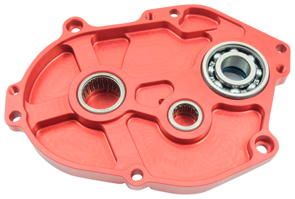 パーツ Transmission CaseCover TPR Factory TPR Factory CNC Red Anodized Minarelli Gear Box Transmission Cover