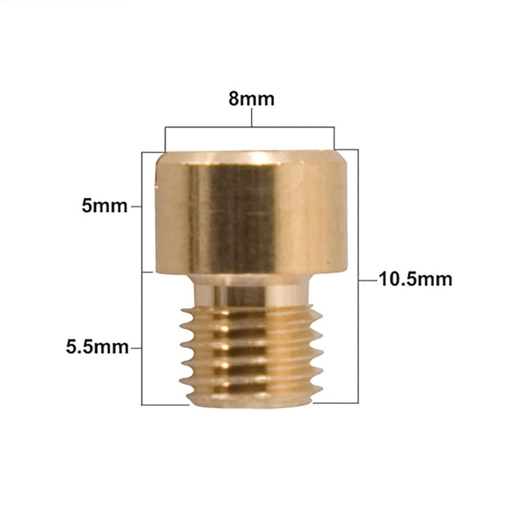 Genuine Mikuni jet fits stock 2 stroke Yamaha Zuma carburetor - Dynoscooter.com