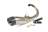 Leo Vince GP EVO 3 Stainless Exhaust Zuma Prebug Minarelli Vertical