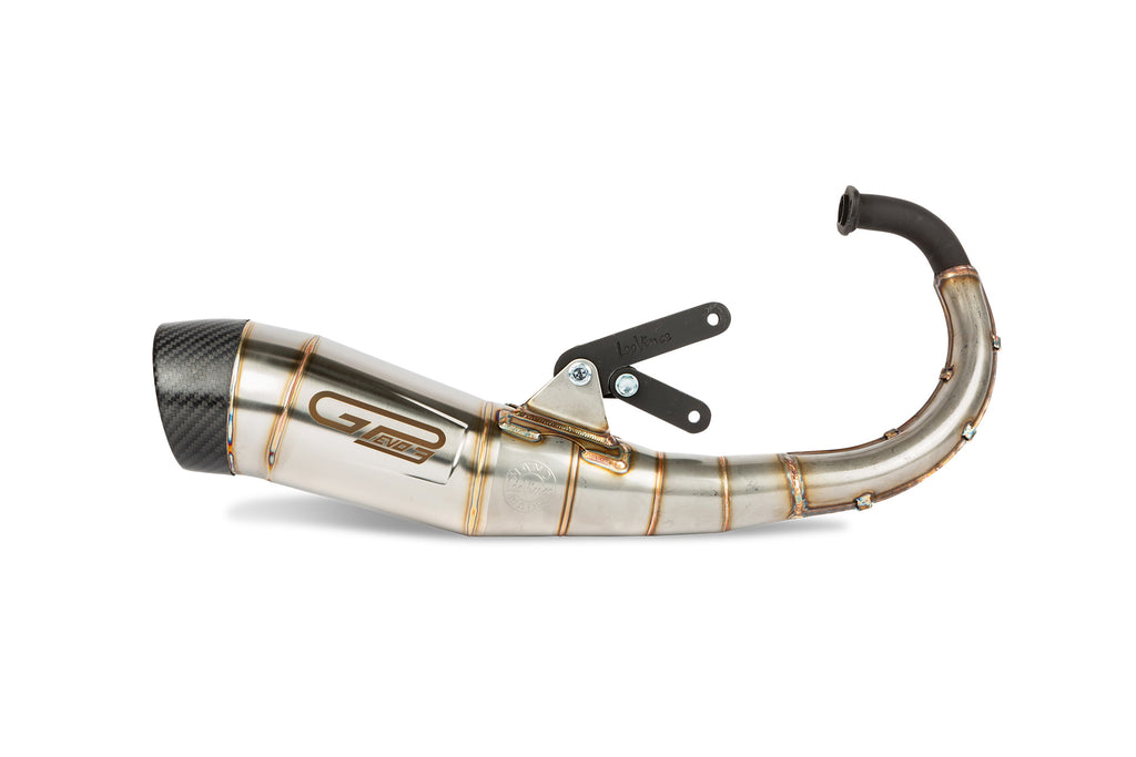 Leo Vince GP EVO 3 Stainless Exhaust Zuma Prebug Minarelli Vertical