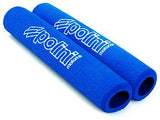 Polini Evolution hand grips with slip on brake lever cushings - Dynoscooter.com