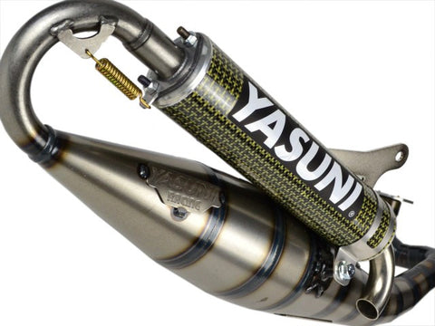 Yasuni Carrera City C16 Kevlar Exhaust Minarelli Horizontal - Dynoscooter.com