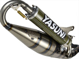 Yasuni Carrera C16 Kevlar Exhaust Minarelli Horizontal - Dynoscooter.com