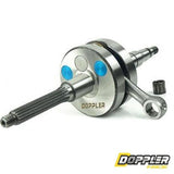 DOPPLER HPC MINARELLI HORIZONTAL FULL CIRCLE CRANKSAHFT 12MM PIN - Dynoscooter.com