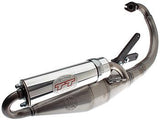 Leo Vince TT Handmade Exhaust for the 1999 Yamaha Zuma 2 stroke Vertical - Dynoscooter.com