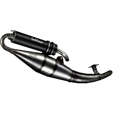 Leo Vince TT Black Edition Handmade Exhaust for the Keeway Fact, Vento Triton, 2 stroke - Dynoscooter.com
