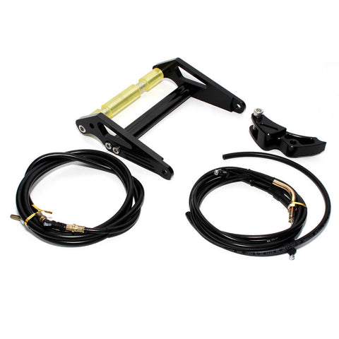 Honda Ruckus NCY Black Frame extension kit - Dynoscooter.com