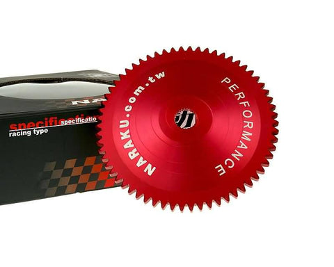 Naraku HS-CNC V.2 Half Pulley for GY6 50cc and Kymco - Dynoscooter.com
