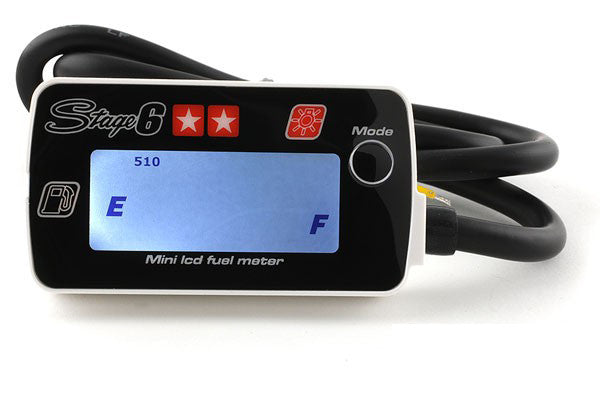 Stage 6 LCD Fuel Gauge - Dynoscooter.com