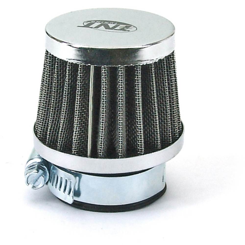 TNT Tuning  Mini Chrome Air filter for carburetors with 28mm and 35mm connection - Dynoscooter.com