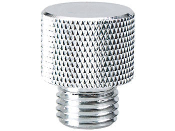 Yamaha Zuma Minarelli Anodized oil filler plug "Silver" - Dynoscooter.com