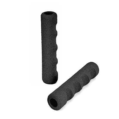 Black foam brake lever sleeves - Dynoscooter.com