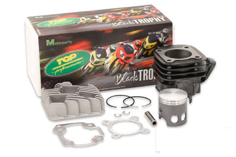 Top Performances "Black Trophy" 70cc kit Minarelli Horizontal 10mm wrist pin - Dynoscooter.com