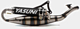 Yasuni R Exhaust Minarelli Horizontal with Carbon Silencer - Dynoscooter.com