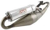 Leo Vince TT Handmade Exhaust for the Aprilia SR50 2 Stroke Minarelli engine - Dynoscooter.com