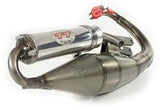 Leo Vince TT Handmade Exhaust for the 1999 Yamaha Zuma 2 stroke Vertical - Dynoscooter.com