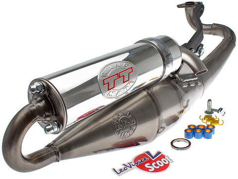 Leo Vince TT Handmade Exhaust for the Keeway Fact, Vento Triton, 2 stroke - Dynoscooter.com